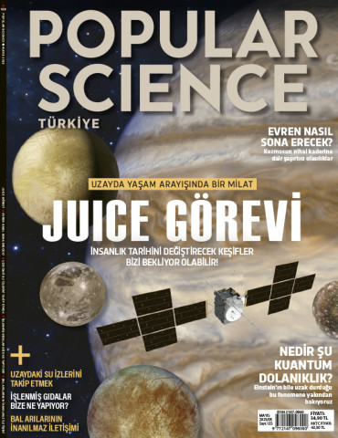 Popular Science Türkiye, 133 - 05/2023 - Uzayda Yaşam Arayışında Bir Milat: Juice Görevi