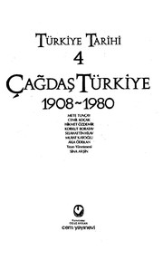 Türkiye Tarihi 1 : Osmanlı Devletine Kadar Türkler / Halil Berktay / Ümit Hassan / Ayla Ödekan