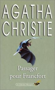 Passager pour Francfort / Agatha Christie