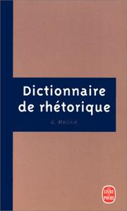 Dictionnaire de rhétorique