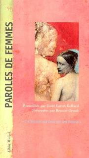 Paroles de femmes / éd. Josée Lartet-Geffard ; présentation Benoîte Groult ; ill. Chloé Poizat