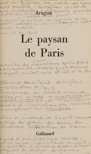 Le Paysan de Paris / Louis Aragon