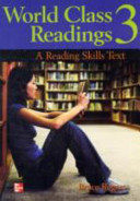 World Class Readings 3 : A Reading Skills Text