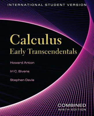 Calculus Early Transcendentals, International Student Version