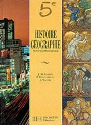 Histoire-géographie, initiation économique classe de 5e : livre de l'élève