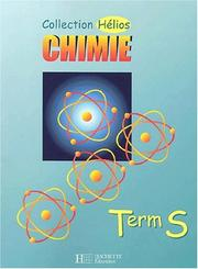 Chimie, term S : livre de l'élève