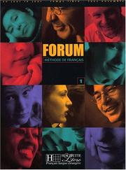 Forum, méthode de français : niveau 1 / Christian Baylon
