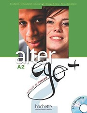 Alter ego + 2, méthode de français, A2 : livre de l'élève