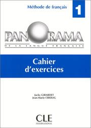 Panorama de la langue française, niveau 1 : cahier d'exercices / Jacky Girardet