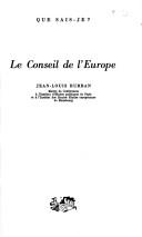 Le Conseil de l'Europe / Jean-Louis Burban