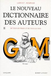 Le nouveau dictionnaire des auteurs. 2, G-M / Laffont, Bompiani