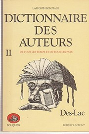 Dictionnaire des auteurs. 2, Des-Lac