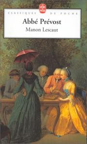 Manon Lescaut / Antoine François Prévost