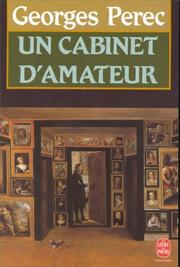 Un Cabinet d'amateur / Georges Perec