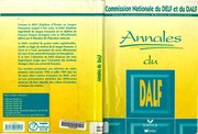 Annales du DALF / COMMISSION NATIONALE DU DELF ET DU DALF (France)