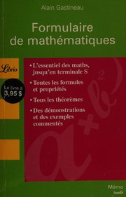 Formulaire de mathématiques