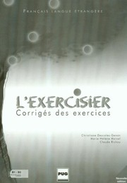 L'exercisier : corrigé : l'expression française pour le niveau intermédiaire