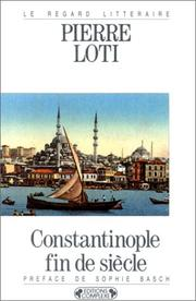 Constantinople, fin de siècle