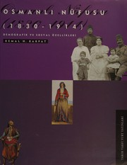 Osmanlı Nüfusu (1830-1914) : Demografik ve Sosyal Özellikleri
